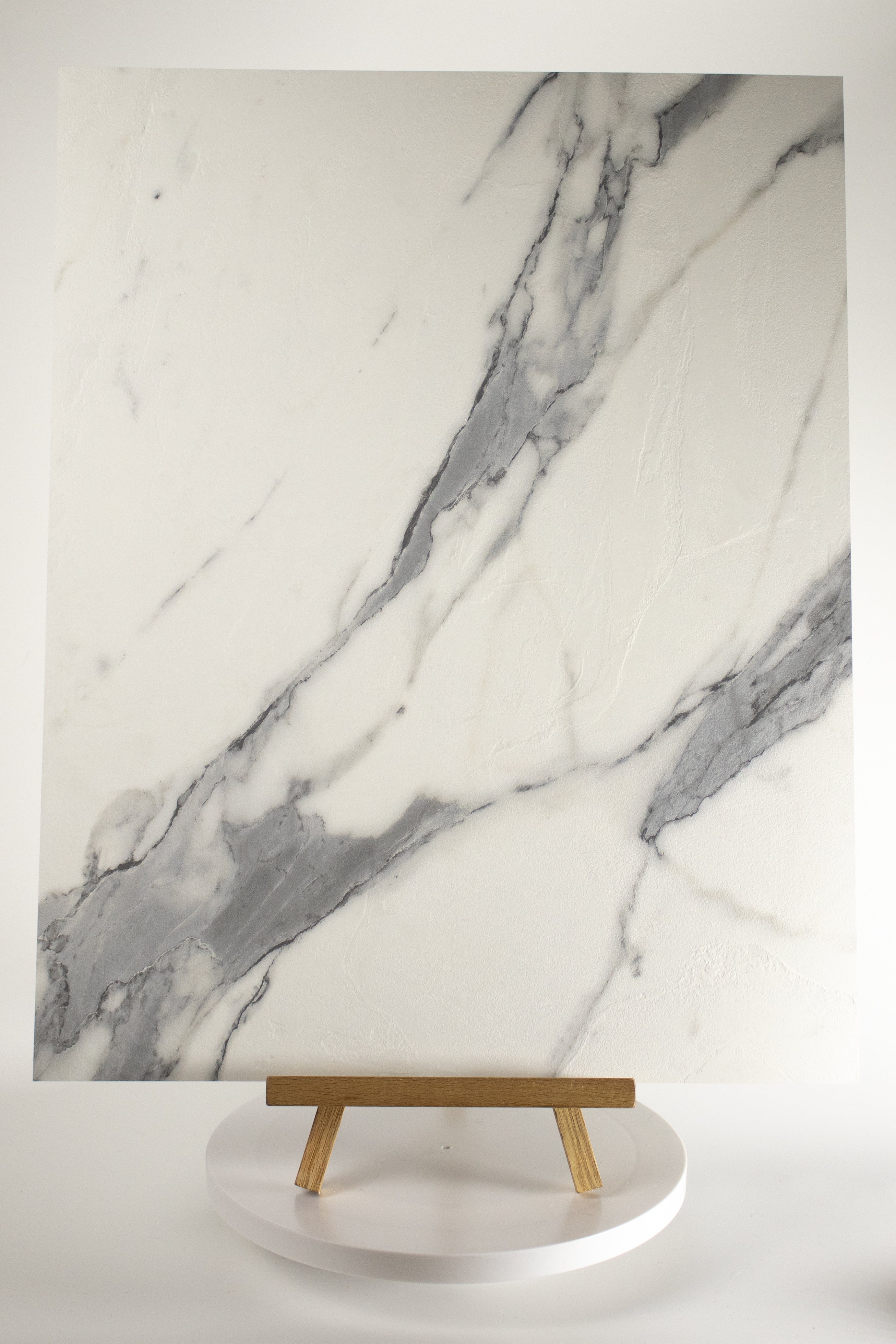 HPL Compact Мрамор Белый 4200х1320х4мм сланец